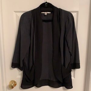 Lauren Conrad Flowy Cardigan/blazer w pockets - LG